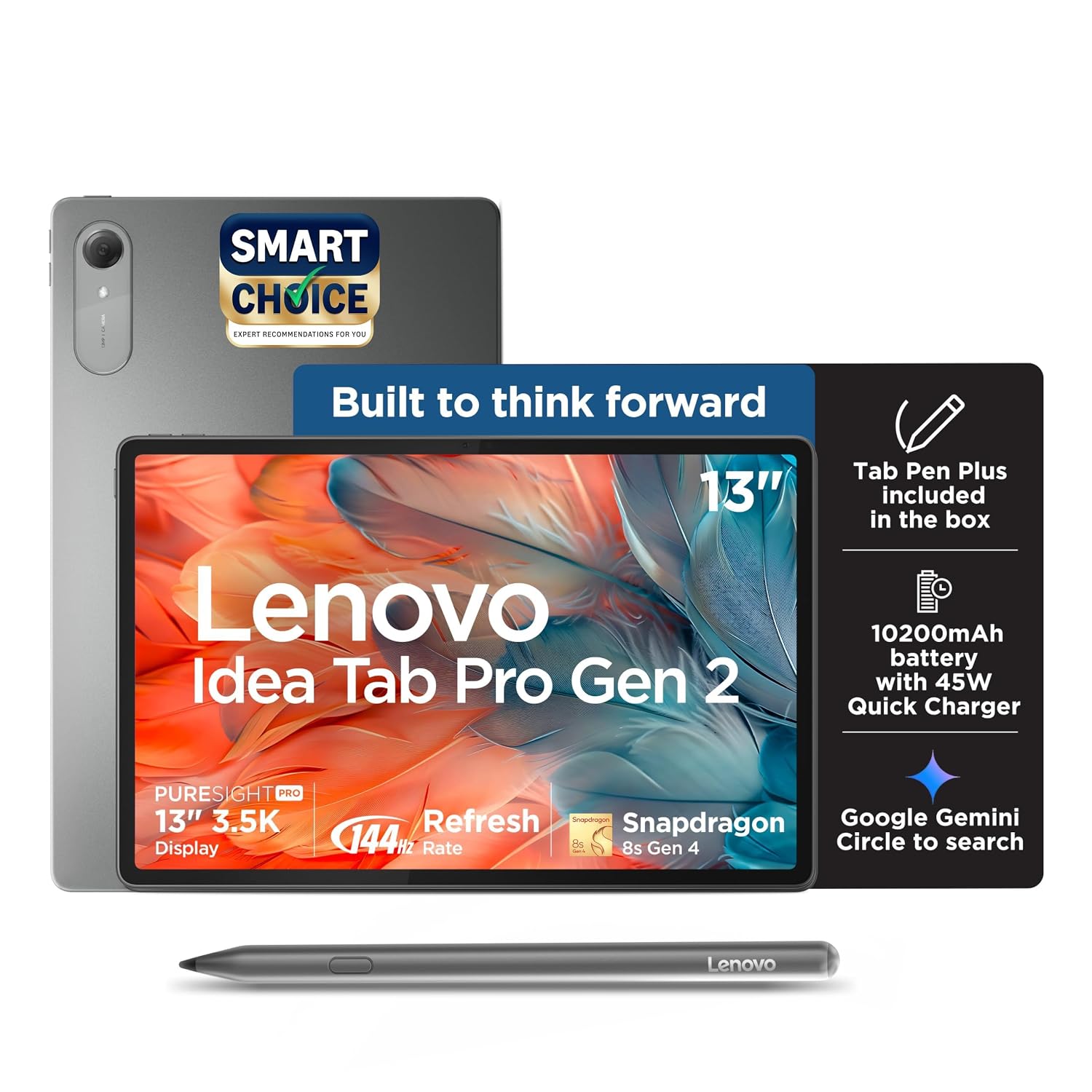 Lenovo Idea Tab Pro Gen 2 with Pen Plus(8GB + 256GB)