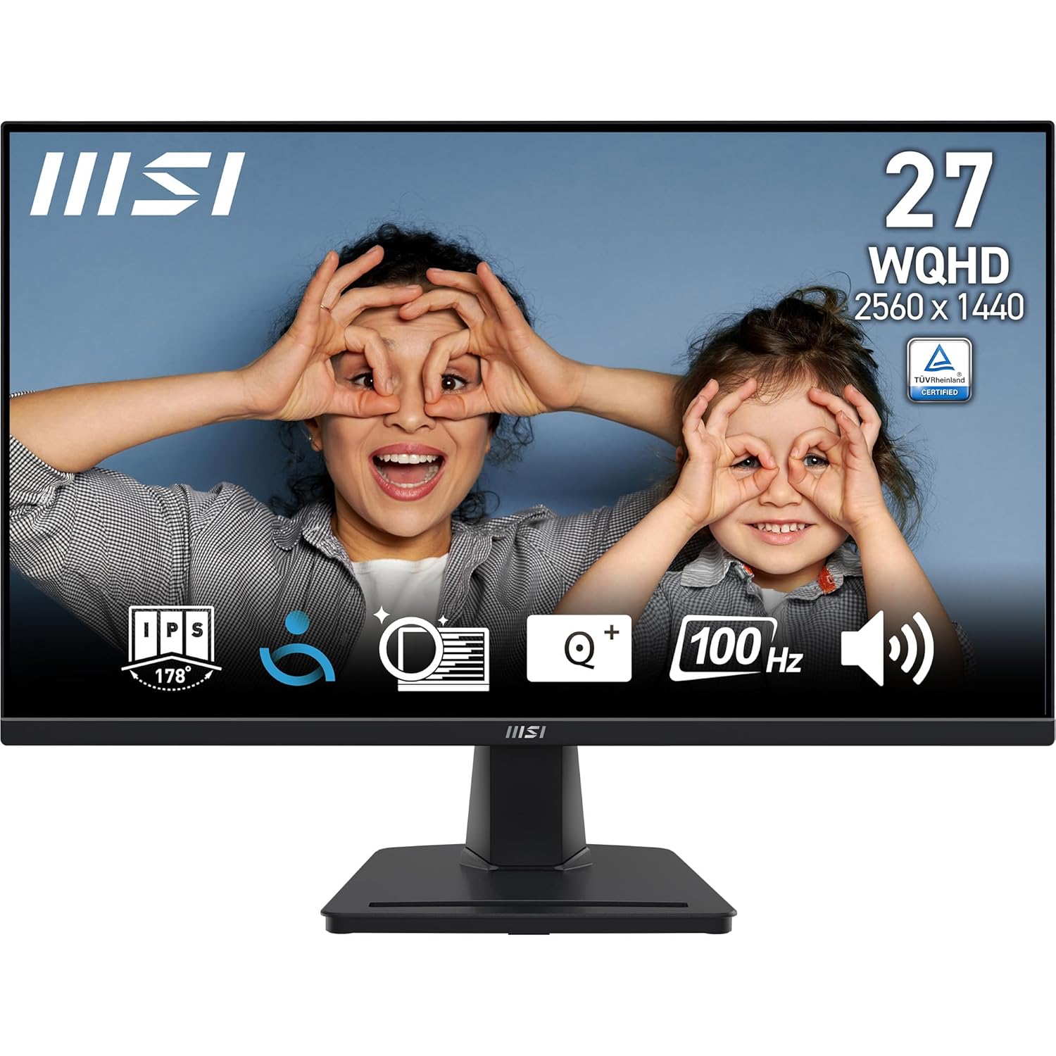 MSI PRO MP275Q 27 Inch 2K WQHD Office Monitor