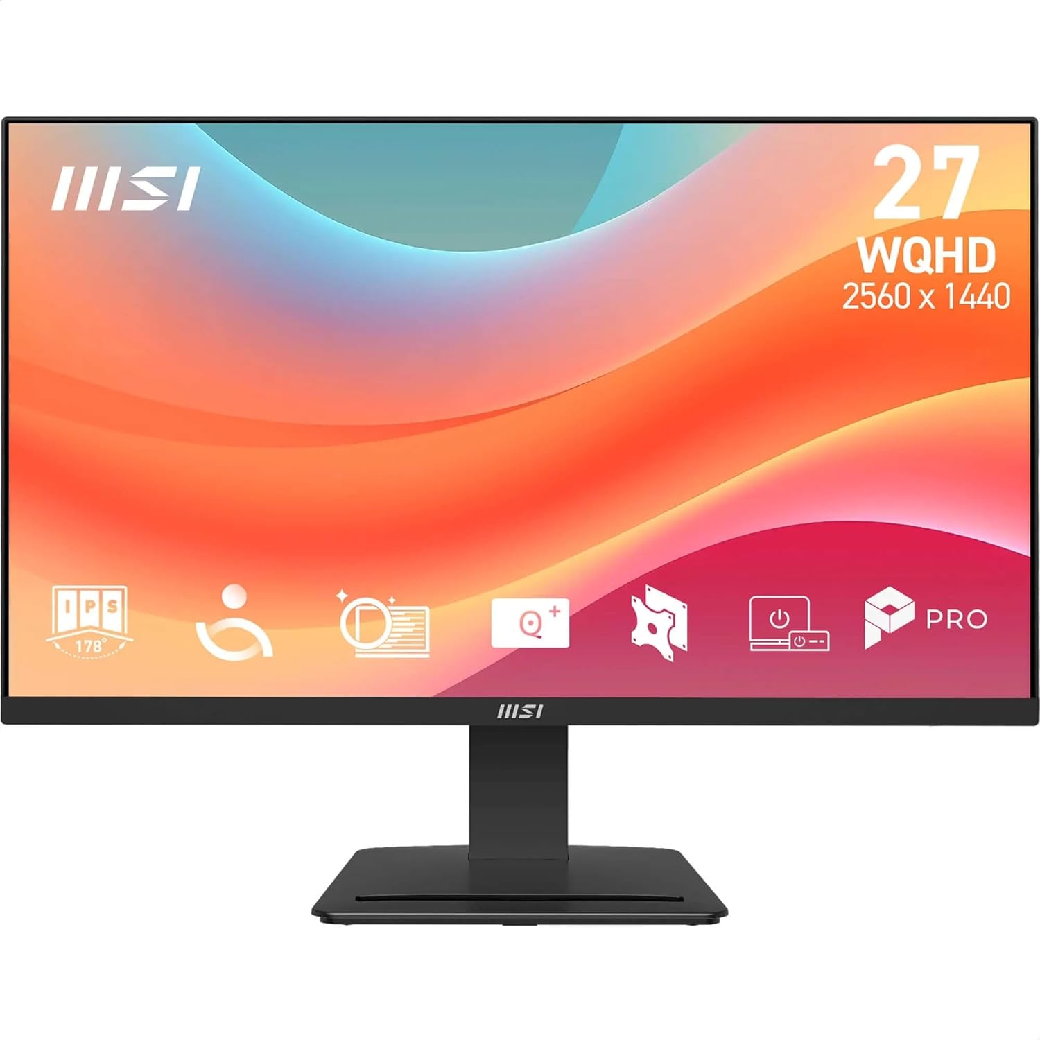 MSI PRO MP273Q E7 27-Inch WQHD Computer Monitor