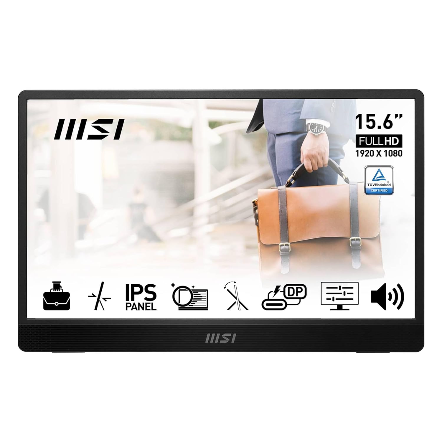 MSI PRO MP161 E2 Portable Monitor
