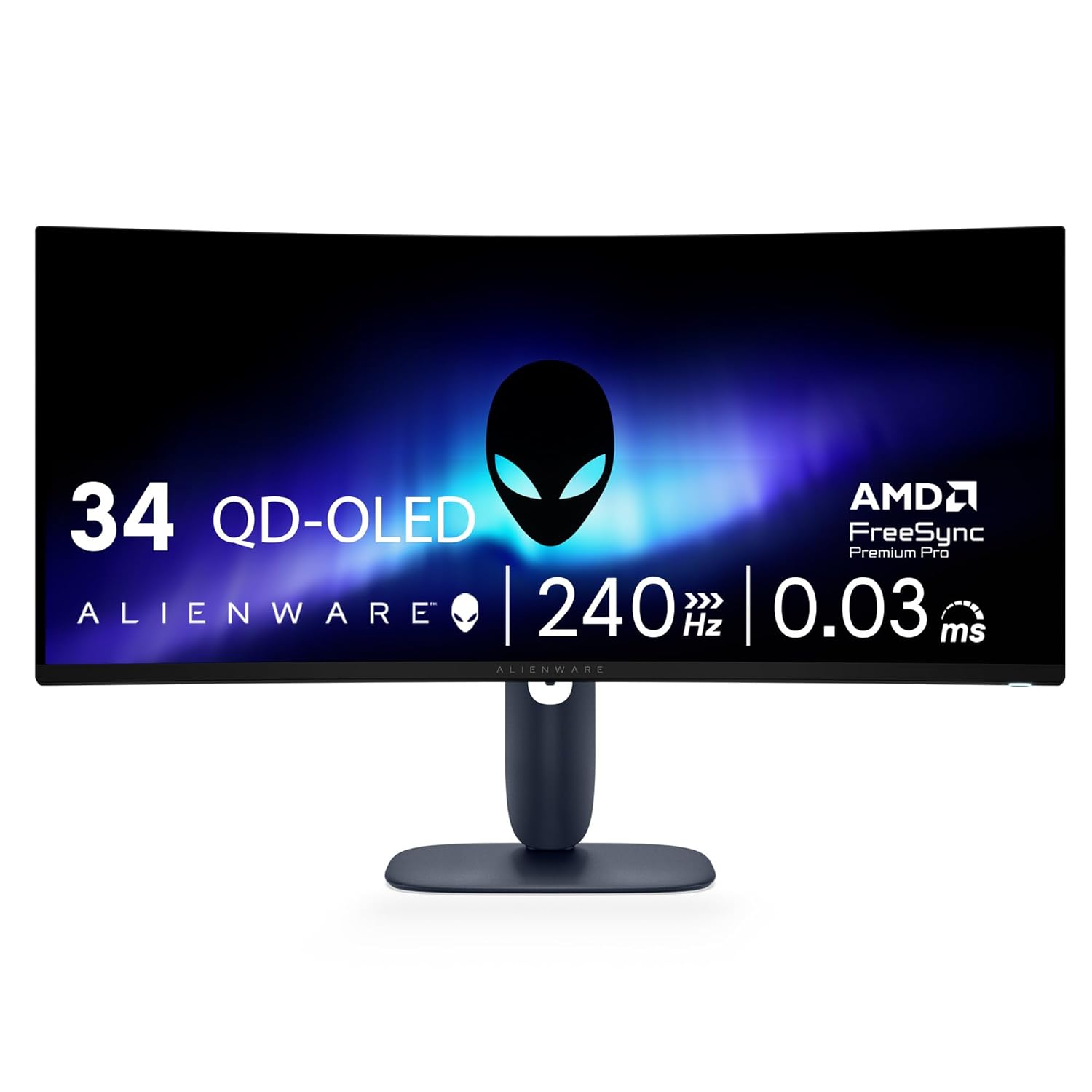 Alienware 34 240Hz QD-OLED Curved Gaming Monitor