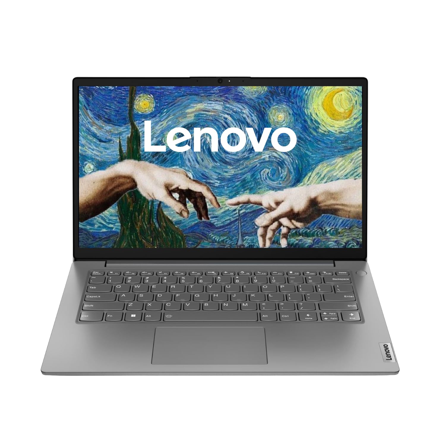 Lenovo V14 Intel Core i3 13th Gen 14" FHD Antiglare 250 Nits Thin and Light Laptop (16GB RAM/512GB SSD/Windows 11 Home/Office Home 2024/Iron Grey/1.43 kg)