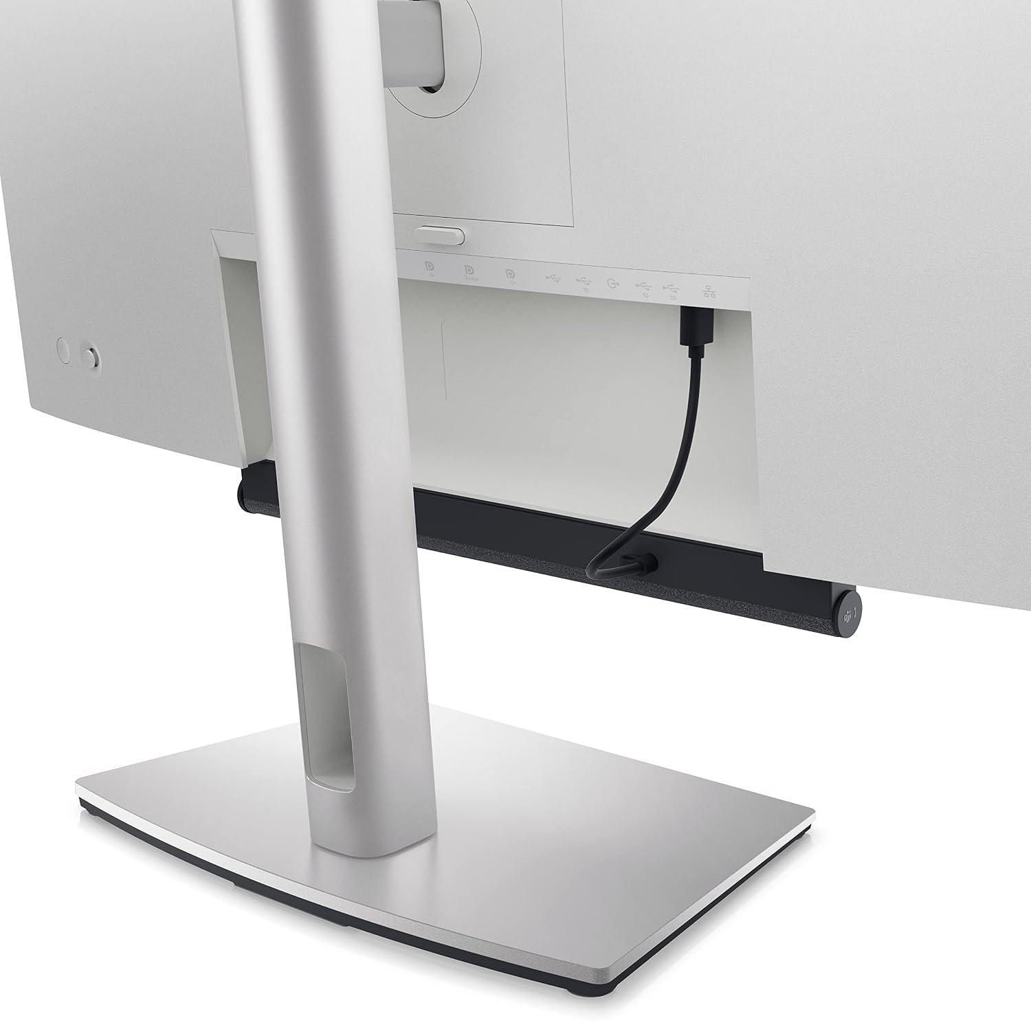 Dell Slim Conferencing Soundbar|Hands-Free Function|Active Speakers|Amplifier Integrated|AI Noise Cancellation, Echo Cancellation|Status Indicator Light|Adjustable MIC & Call Controls - SB522A-Black