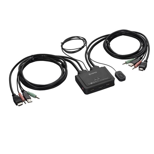 Cadyce CA-HDK200 – 2 Port HDMI USB KVM Switch